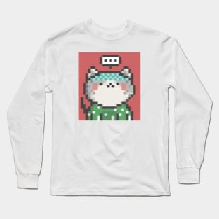 Pixel Cat 158 Long Sleeve T-Shirt